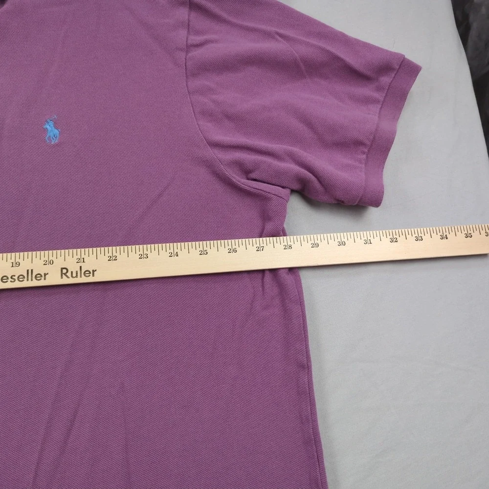 Polo Ralph‎ Lauren Shirt Mens 3XLT Purple Polo Golf Casual Office Preppy